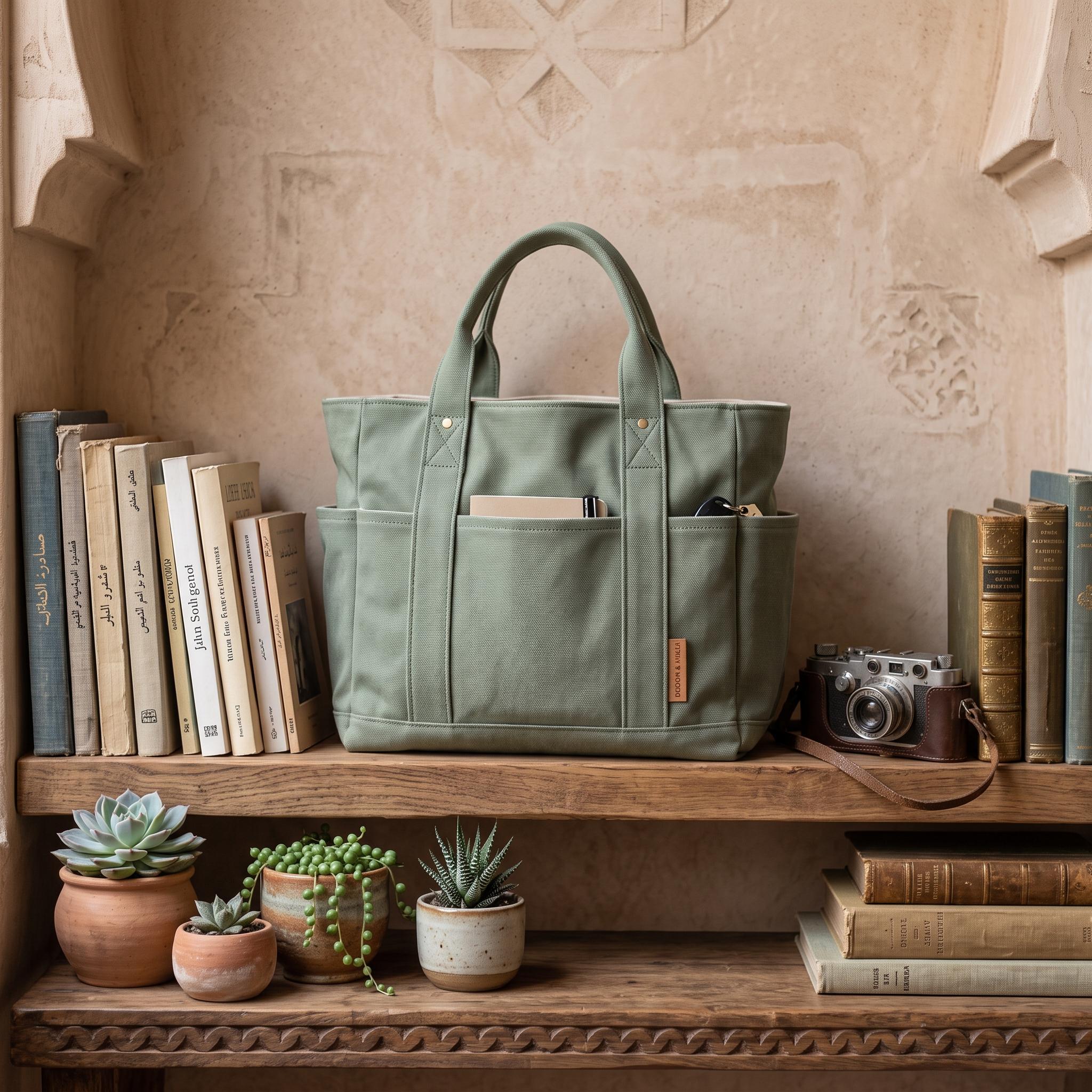 Multi-Pocket Utility Tote thumbnail 4