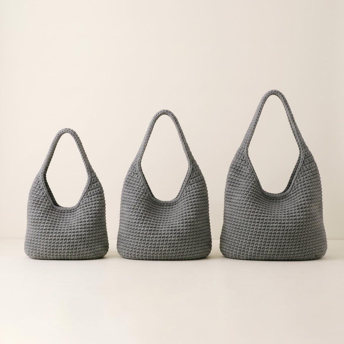 Crochet Hobo Bag