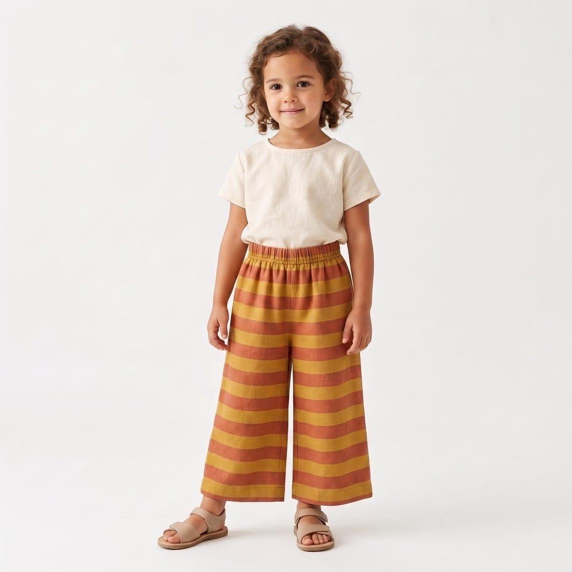 Kids Wide-Leg Pants